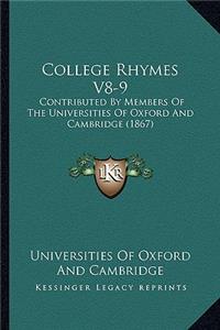 College Rhymes V8-9