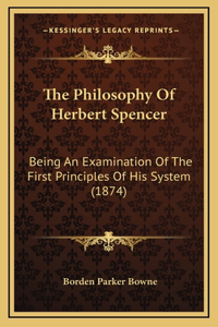 The Philosophy Of Herbert Spencer