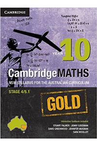 Cambridge Mathematics GOLD NSW Syllabus for the Australian Curriculum Year 9 Pack and Hotmaths