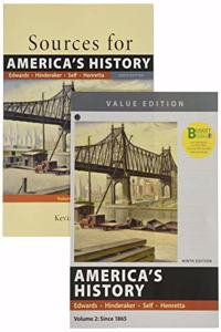Loose-Leaf Version for America's History, Value Edition, 9e, Volume 2 & Sources for America's History, 9e, Volume 2: Since 1865