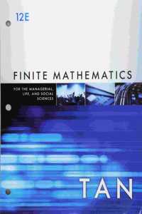 Bundle: Finite Mathematics for the Managerial, Life, and Social Sciences, Loose-Leaf Version, 12th + Webassign, Single-Term Printed Access Card