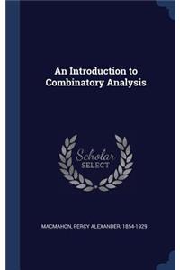 An Introduction to Combinatory Analysis