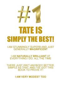 TATE IS SIMPLY THE BEST AFFIRMATIONS WORKBOOK Positive Affirmations Workbook Includes