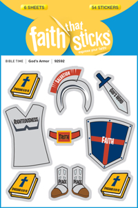 God's Armor - Faith That Sticks Stickers