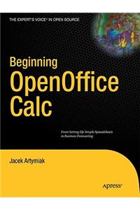 Beginning Openoffice Calc