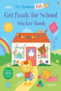 Usborne Big Get Ready for School Sticker book