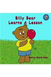 Billy Bear Learns A Lesson