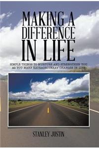 Making a Difference in Life