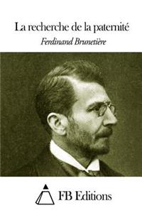 recherche de la paternité