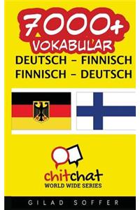 7000+ Deutsch - Finnisch Finnisch - Deutsch Vokabular