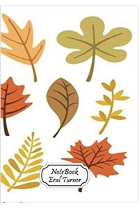 Autumnal Leaves - Journal Notebook Diary: Pocket Notebook Journal Diary, 110 Pages, 7 X 10 - Notebook Lined, Blank No Lined