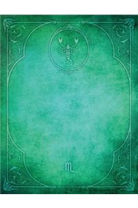 Monogram Scorpio Blank Sketchbook