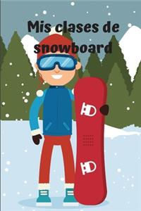 Mis clases de snowboard