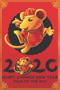 2020 Happy Chinese new year notebook gift