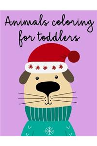 Animals Coloring For Toddlers