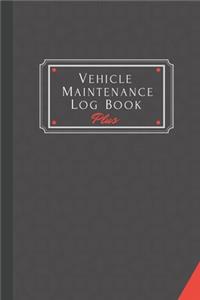 Vehicle Maintenance Log Book Plus