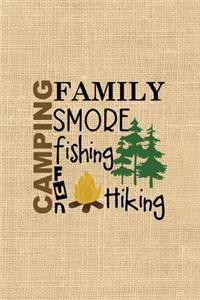 Camping Family Smore Fishing Fun Hiking