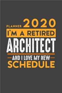 Planner 2020 for retired ARCHITECT
