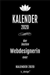 Kalender 2020 für Webdesigner / Webdesignerin