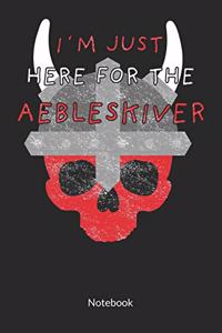 I´m just here for the Aebleskiver. Notebook