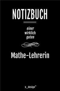 Notizbuch für Mathe-Lehrer / Mathe-Lehrerin