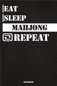 Eat Sleep Mahjong Notebook