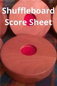 Shuffleboard Score Sheet