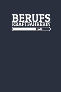 Berufskraftfahrerin lädt