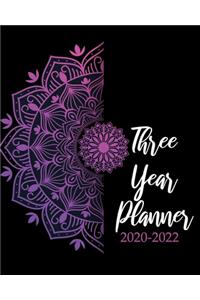 Three Year Planner 2020-2022