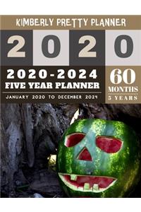 5 Year Monthly Planner 2020-2024