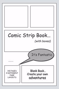 Comic Strip Book - with boxes.