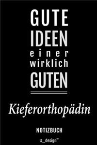 Notizbuch für Kieferorthopäden / Kieferorthopäde / Kieferorthopädin