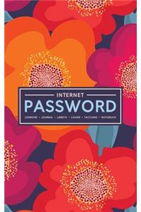 Internet Password Logbook - Journal - Libreta - Cahier - Taccuino - Notizbuch
