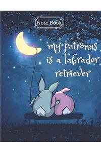 My Patronus is a Labrador Retriever Notebook