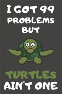 I Got 99 Problems But Turtles Ain't One