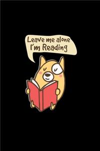 Leave me alone I'm reading