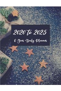 6 Year Daily Planner 2020 To 2025