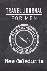 Travel Journal for Men New Caledonia