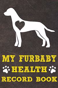 My Furbaby Health Record Book