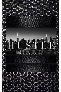 Hustle hard $ir Michael black Diamond creative blank journal