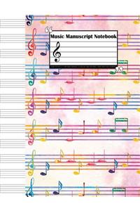 Music Manuscript Notebook