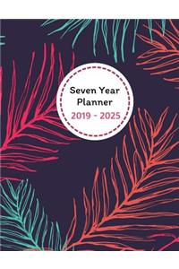 Seven Year Planner 2019 - 2025 Sidia