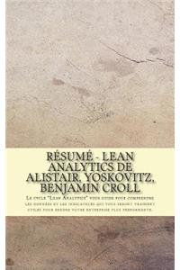 Résumé - Lean Analytics de Alistair, Yoskovitz, Benjamin Croll