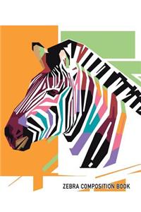 Zebra Composition Book