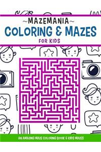 Mazemania Coloring & Mazes for Kids