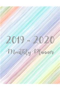2019-2020 Monthly Planner