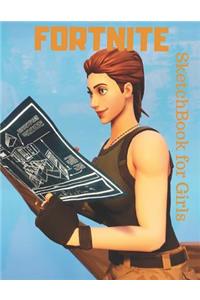Fortnite Sketchbook for Girls