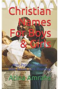 Christian Names For Boys & Girls