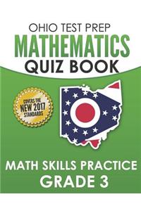 Ohio Test Prep Mathematics Quiz Book Math Skills Practice Grade 3