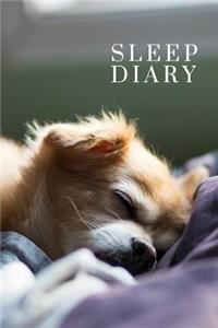 Sleep Diary Sleepy Pomeranian